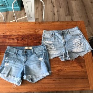 2 pairs of shorts